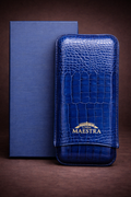Partagás 3-Cigar Case (Blue)
