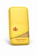 Montecristo 3-Cigar Case – Yellow