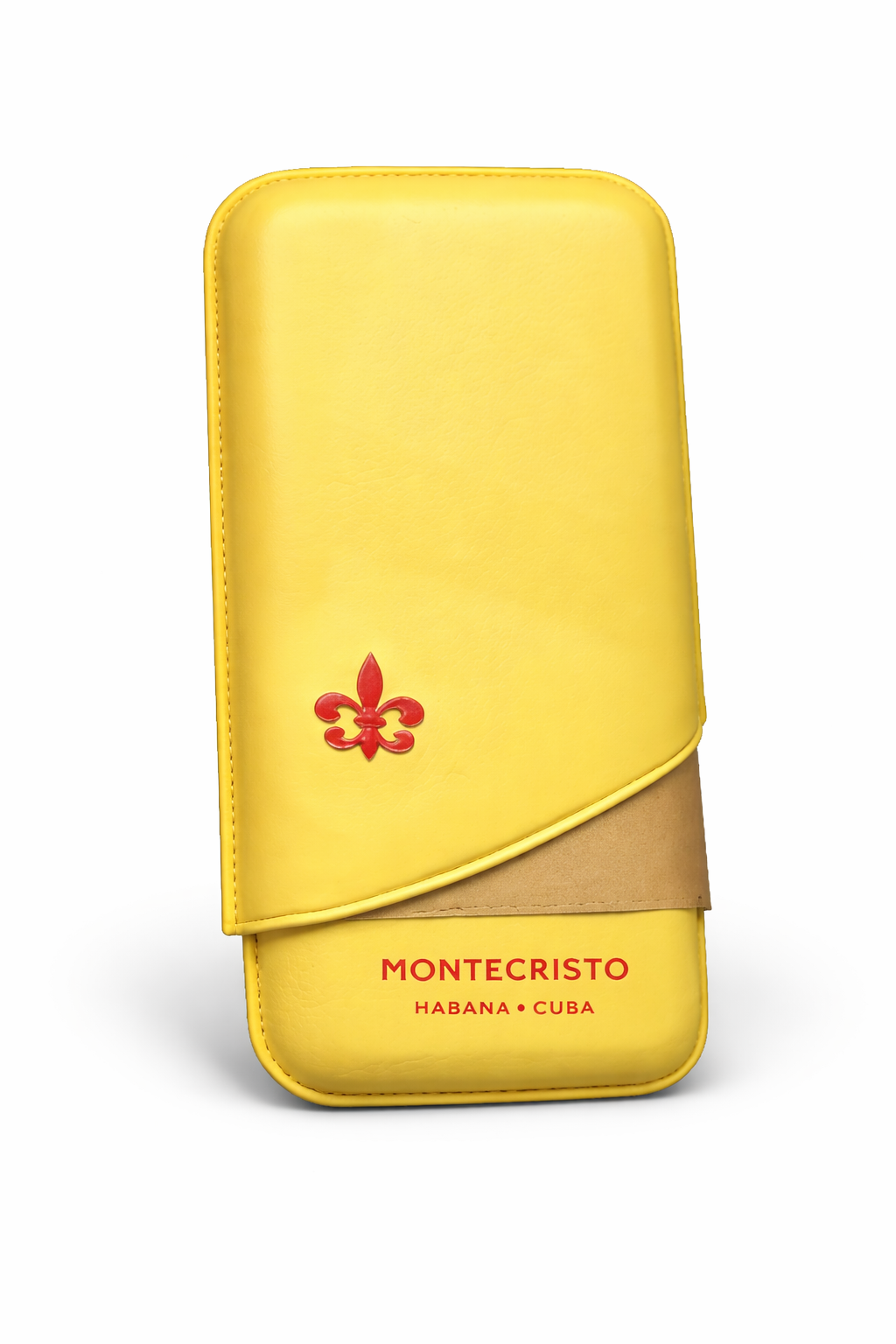 Montecristo 3-Cigar Case – Yellow