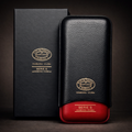 Partagás 3-Cigar Case (Black & Red)